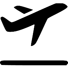 Airport Drop-off Icon